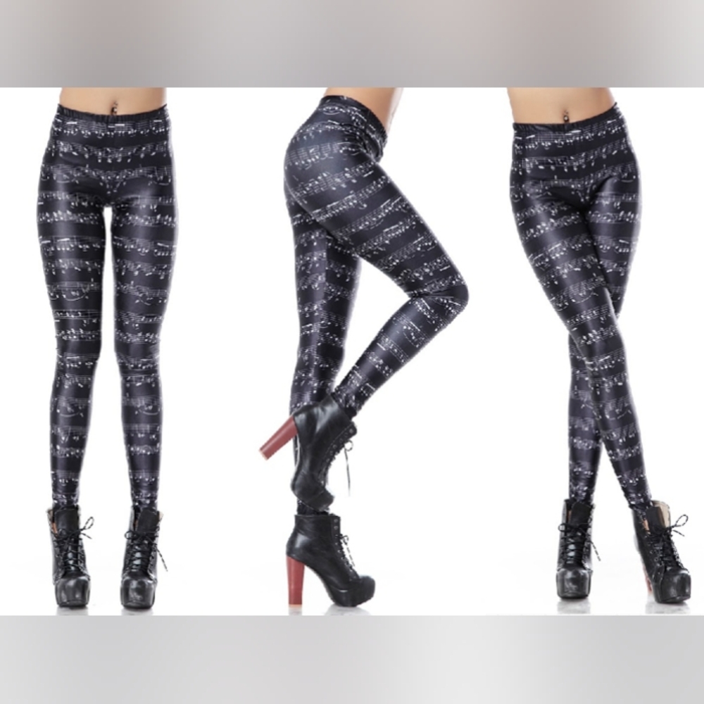 Music Note Leggings